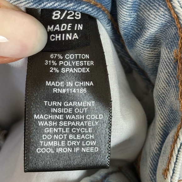 Frye Denim Straight Jeans - Light Blue - Picture 4 of 5